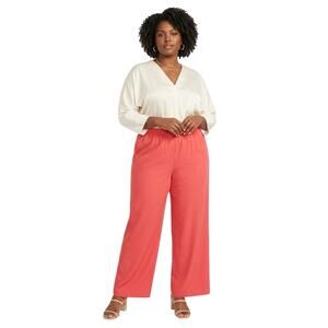 Alfred Dunner Coral Dress Pants Business Casual Office Plus Size 3X